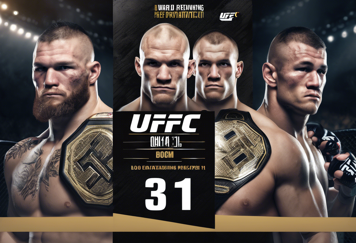 Основные бои и результаты UFC 314